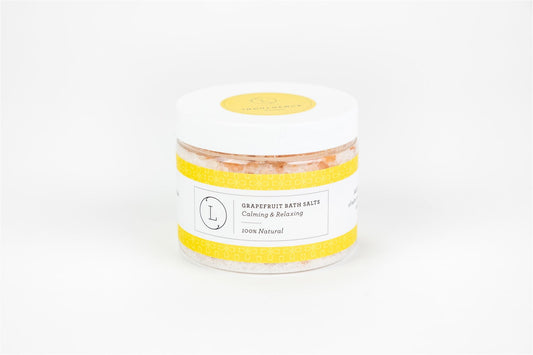 Grapefruit Bath Salts 9 oz — Citrus Mineral Soak | Organic Truth-0