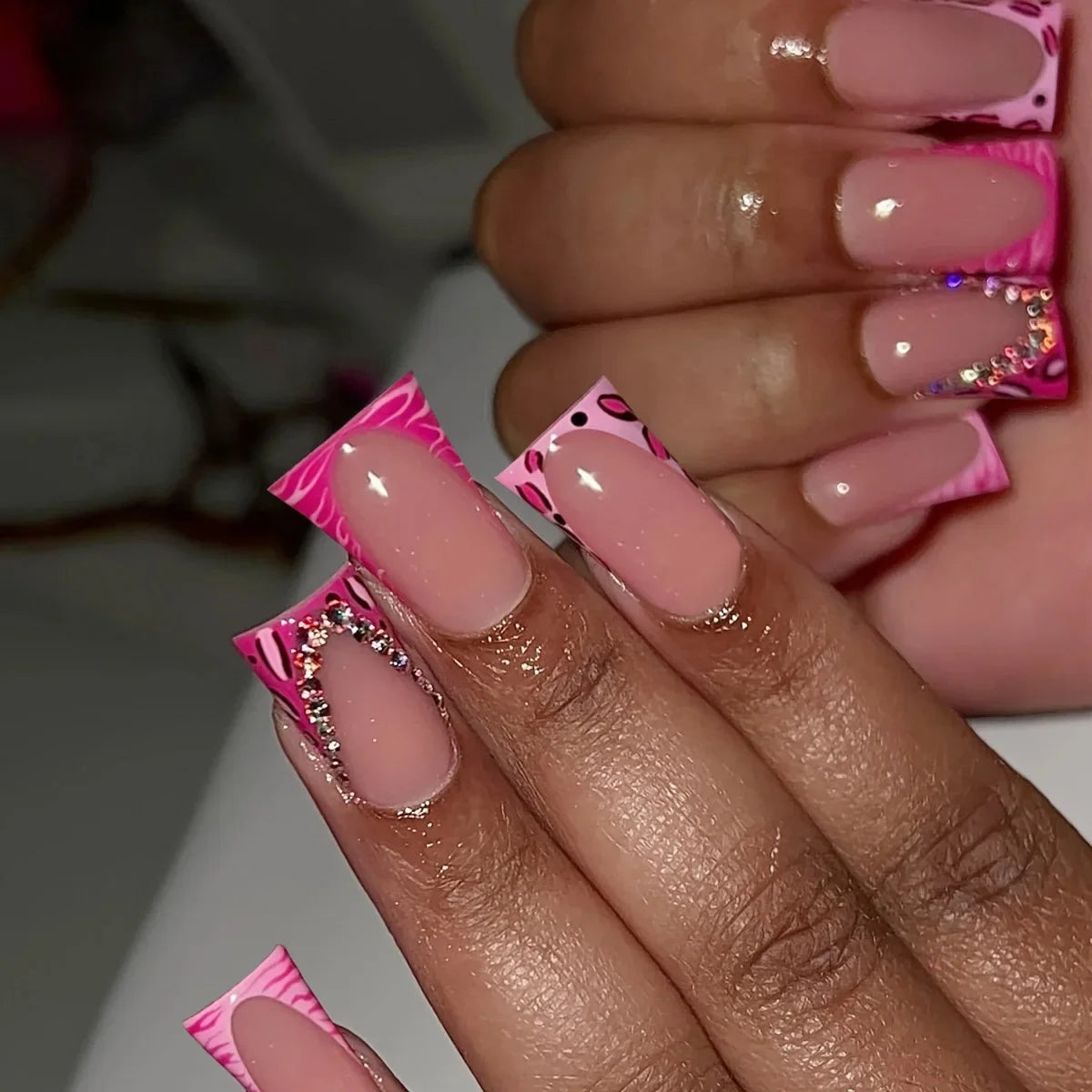 Charming Bow French Ballet Press-On Nails-39