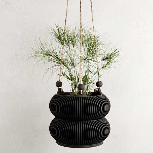 Organic Truth | Double-Bubble Hanging Planter — product photo 2 | Organic Truth