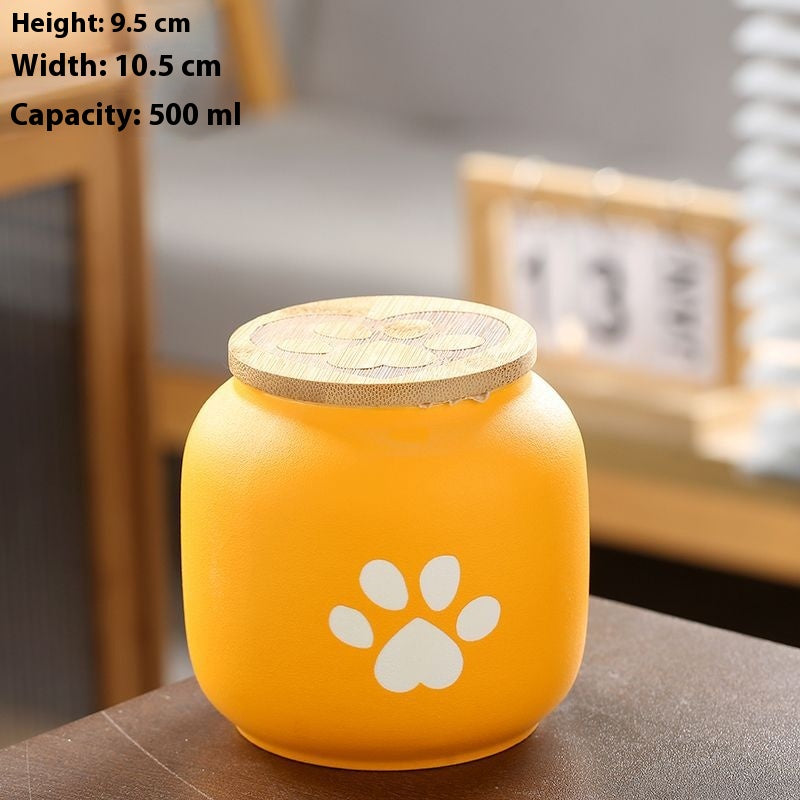 Ceramic pet urn – detail view 11