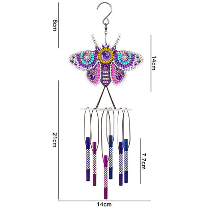 DIY Diamond Painting Suncatcher Wind Chime — product photo 6 | Organic Truth
