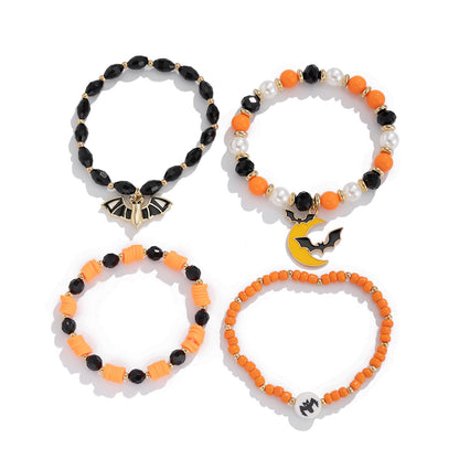 Halloween bead bracelet set – detail view 3