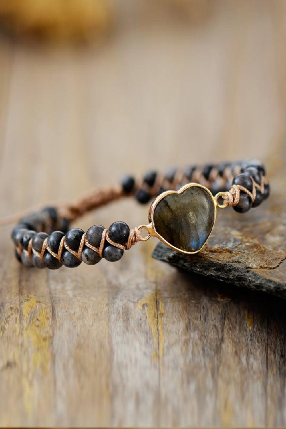 Heart Stone Bracelet — product photo 10 | Organic Truth
