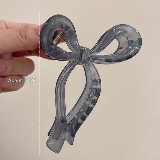 Acrylic bow claw clip: Acrylic Bow Claw Clip – 6 Colors