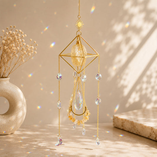 Celestial Citrine Sun Catcher-0