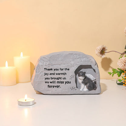 Pet Urn for Ashes – Resin Sleeping Companion Figure – view 3