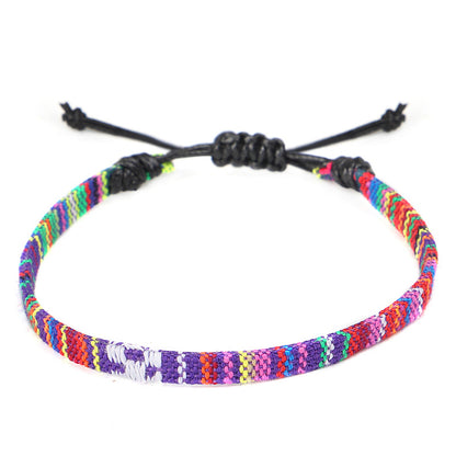 Woven Boho Friendship Anklet – 22 Patterns – view 8