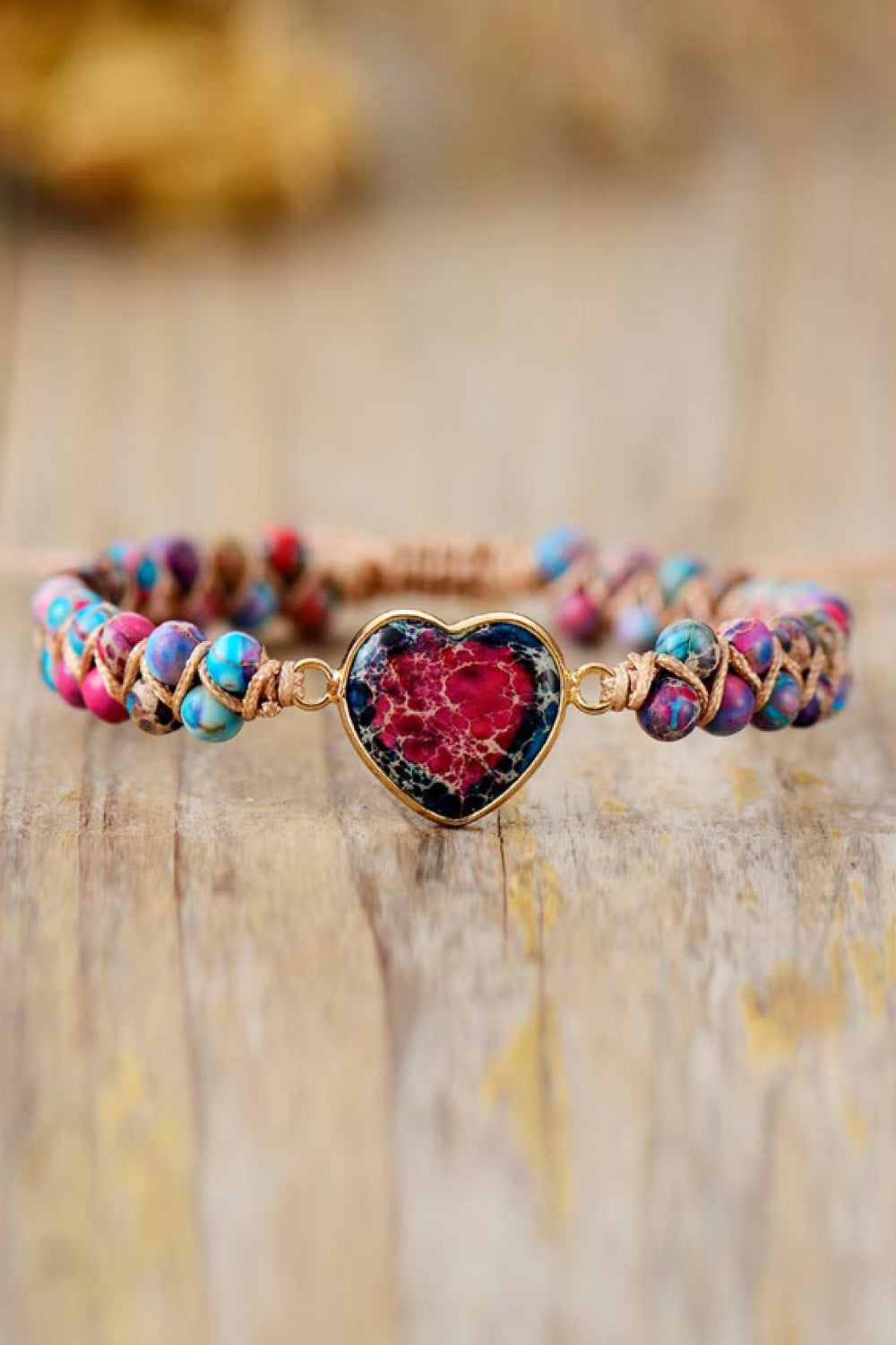 Heart Stone Bracelet — product photo 12 | Organic Truth