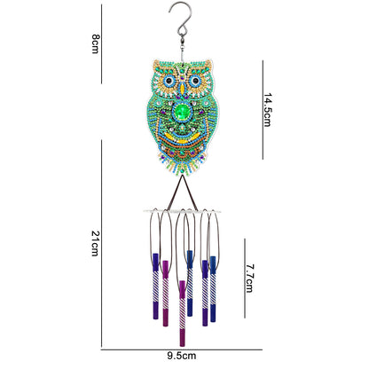 DIY Diamond Painting Suncatcher Wind Chime — product photo 7 | Organic Truth
