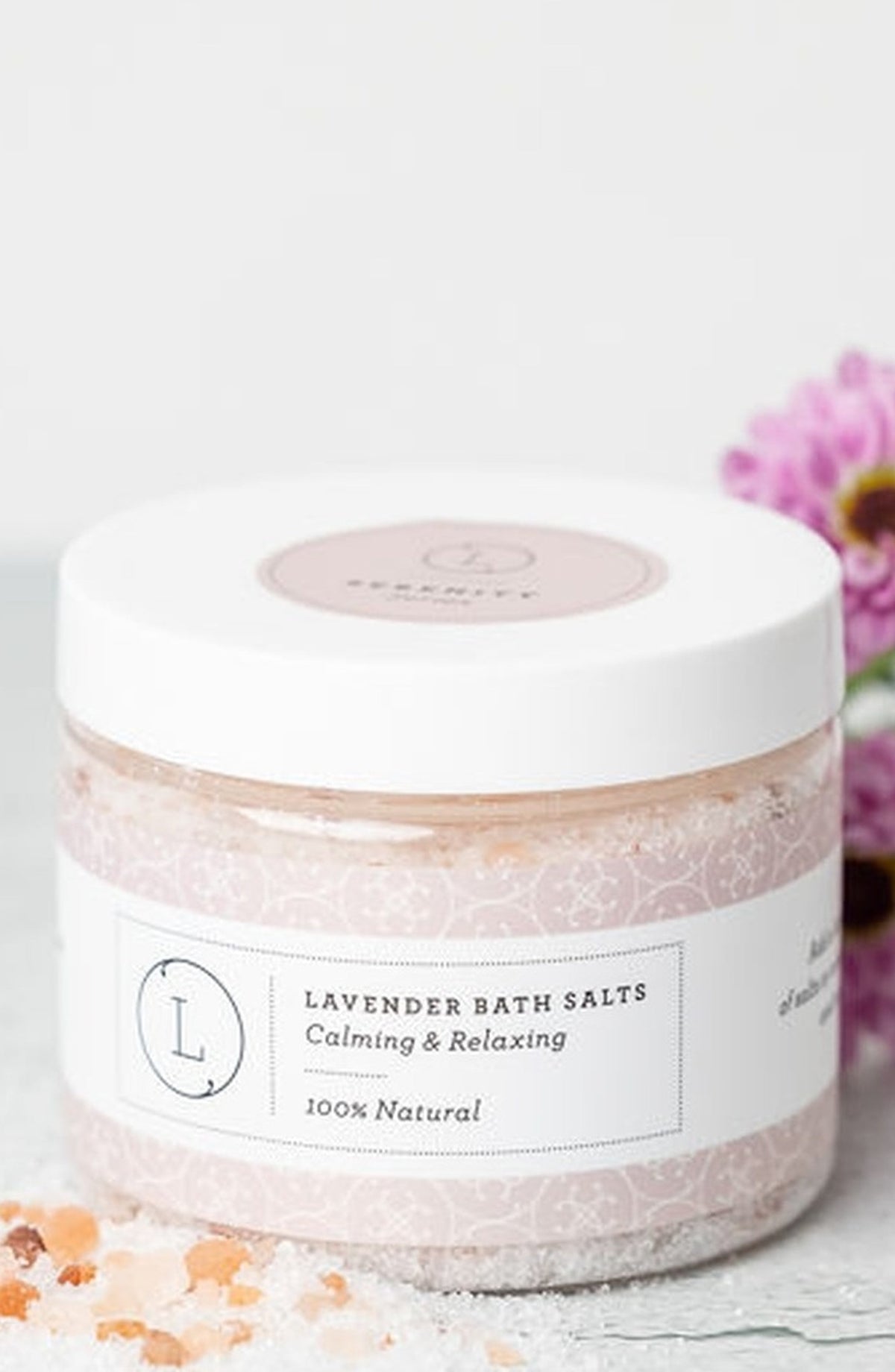 Lavender Bath Salts 9 oz — Floral Mineral Soak | Organic Truth-1