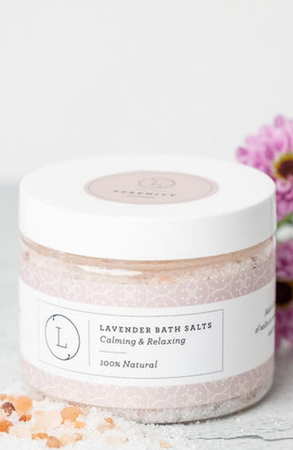 Lavender Bath Salts 9 oz — Floral Mineral Soak | Organic Truth-1