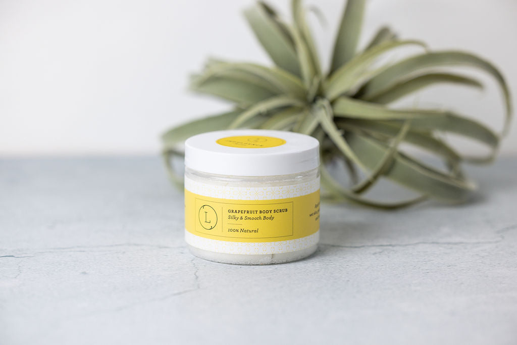 Grapefruit Body Scrub 9 oz — Citrus Salt Polish | Organic Truth-2