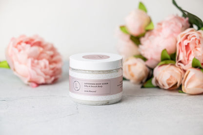 Lavender Body Scrub 9 oz — Exfoliating Salt Polish | Organic Truth-2