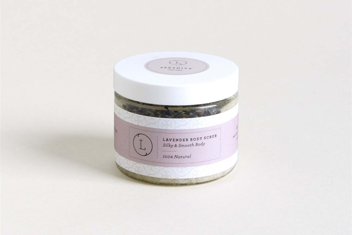 Lavender Body Scrub 9 oz — Exfoliating Salt Polish | Organic Truth-0