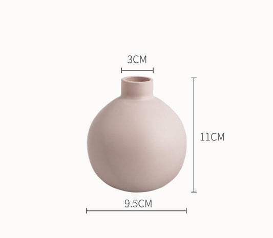 Matte Ceramic Vase – 3 Styles – view 2